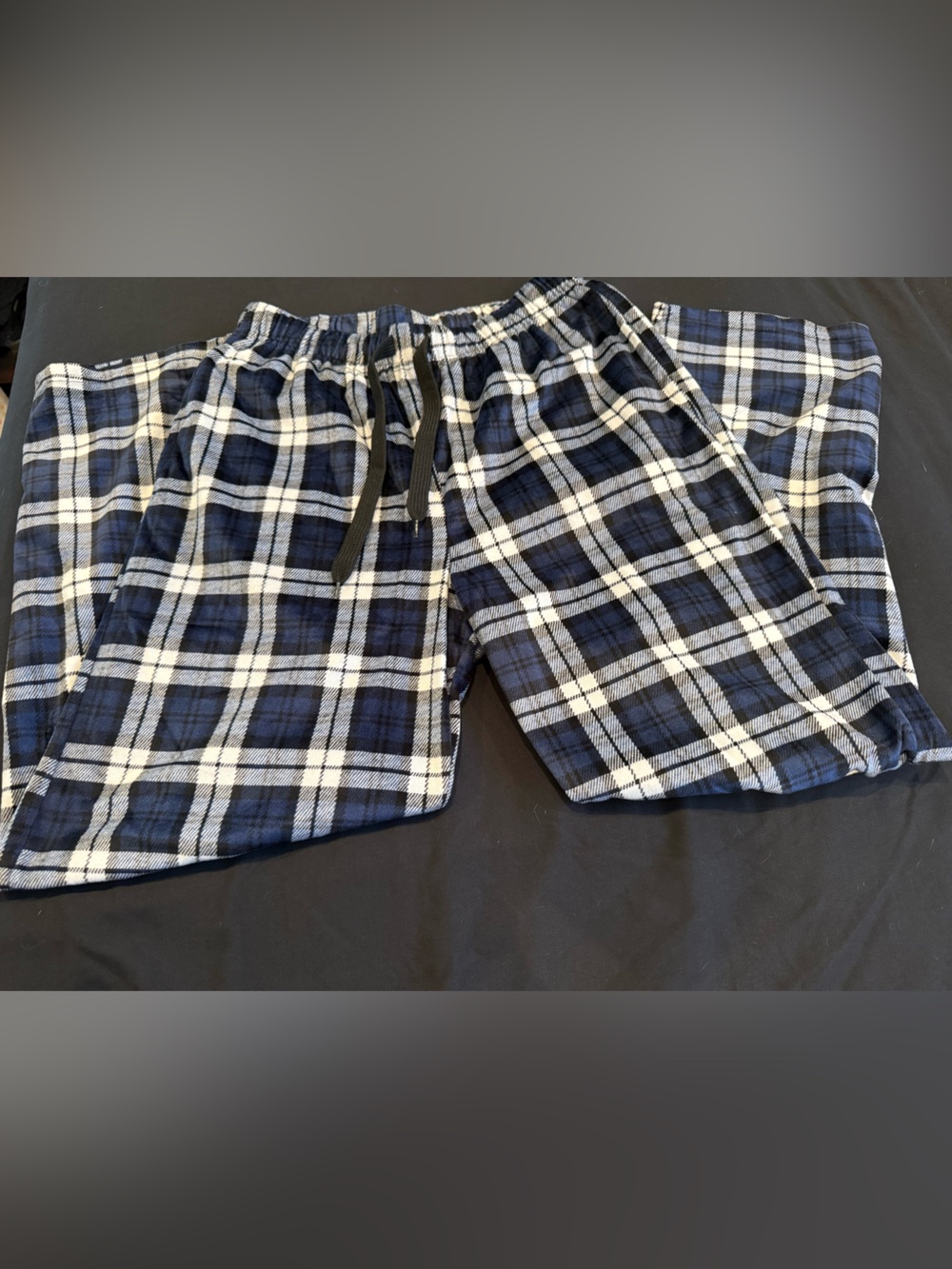 Dockers Navy and White Plaid Lounge or Pajama Pants
